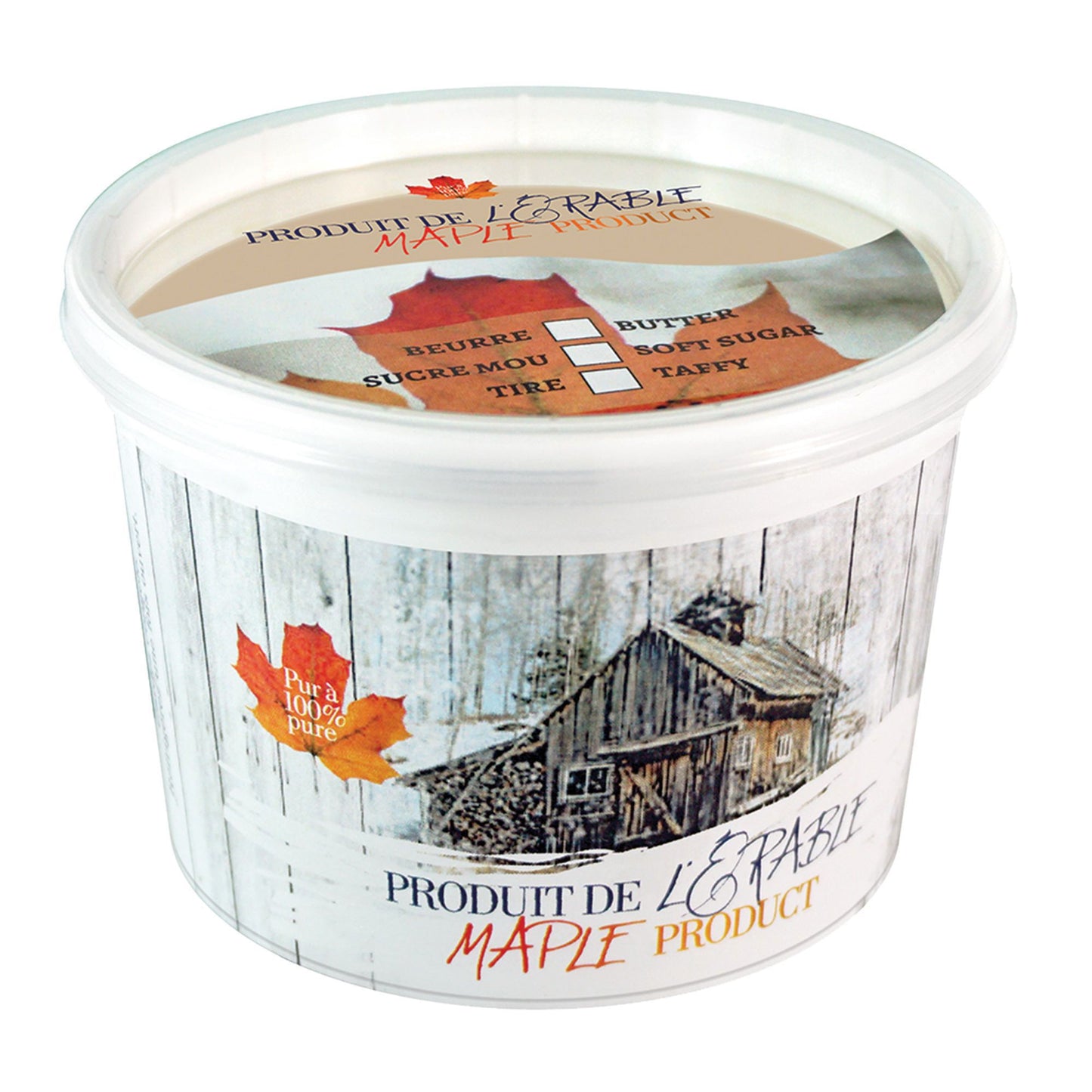 BEURRE D'ÉRABLE 500g