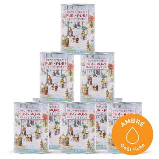 GALLON DE SIROP D'ÉRABLE (8 CANNES DE 540ML)